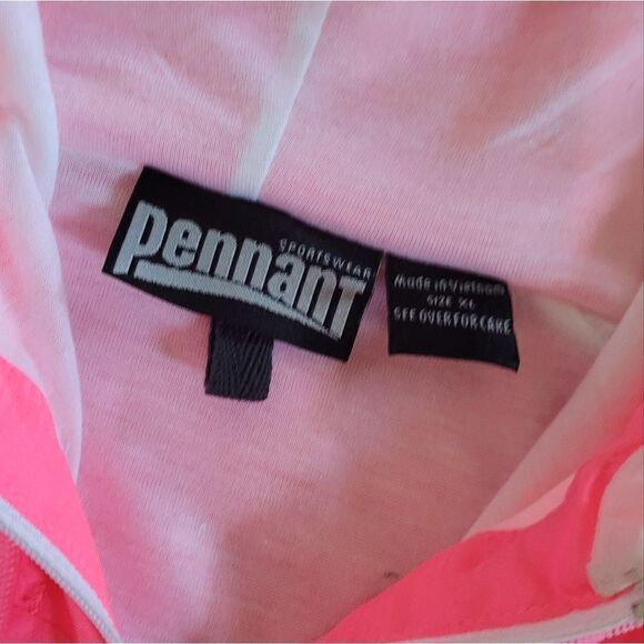 Pennant Colorblock Half Zip Hooded Pullover Rain Jacket XL - Picture 6 of 7